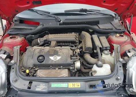 2010 Mini Cooper z USA, uszkodzony, nr VIN WMWMF3C57ATZ24134